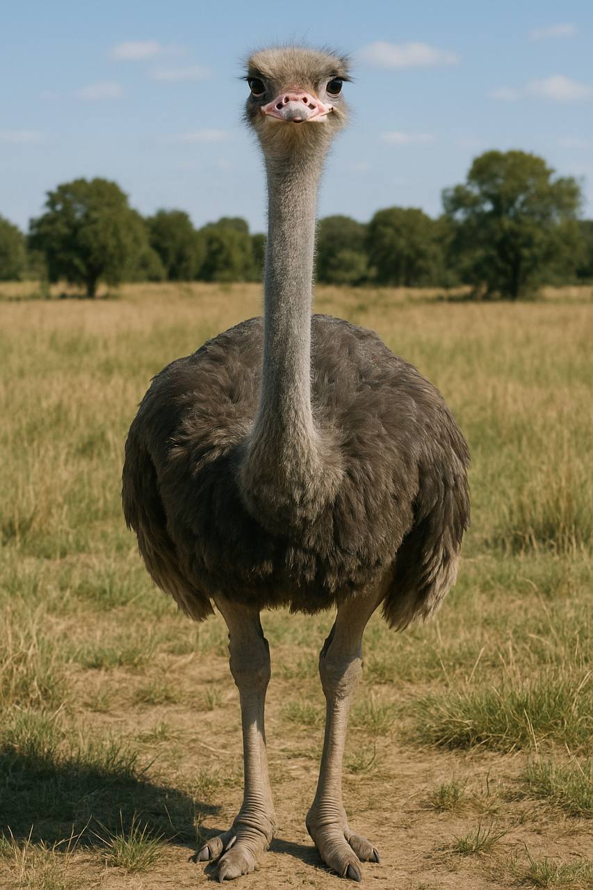 Lulu the Ostrich